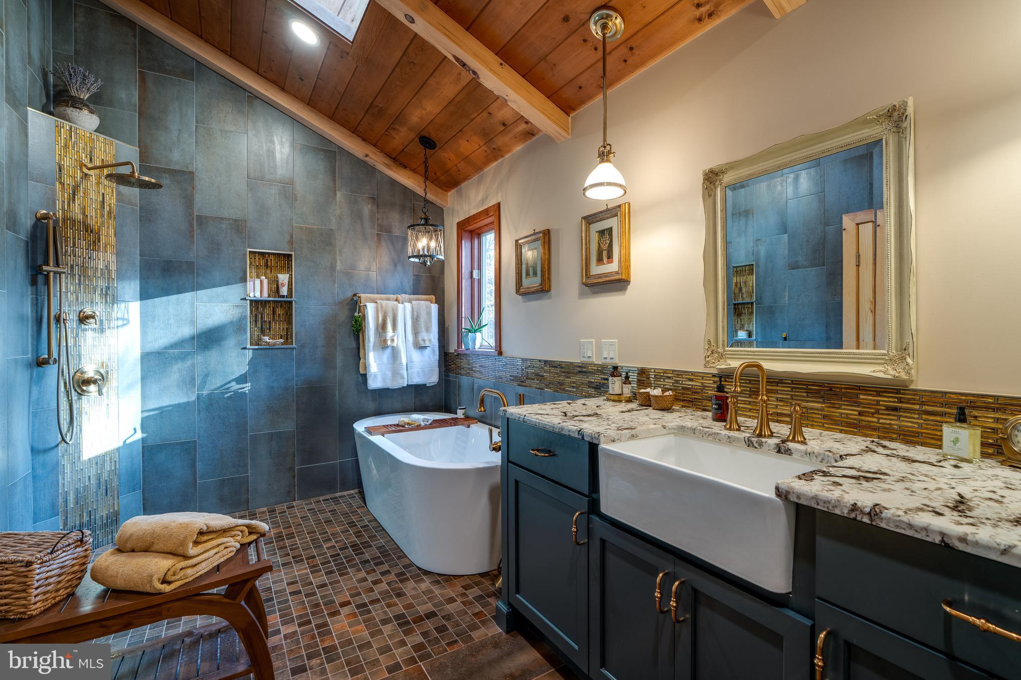 181 Old Mine Road Lebanon, PA 17042 - Photo 42 of 79 a bathroom with a granite countertop sink mirror vanity and toilet