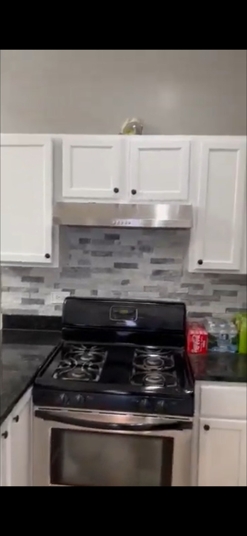 4226 West Ogden Avenue Chicago, IL 60623 - Photo 9 of 20 a kitchen with granite countertop a stove and a cabinets