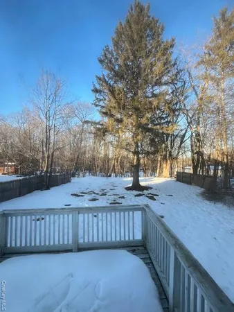 a view of deck and patio