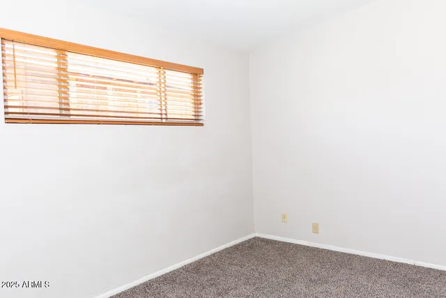 a small space with a window