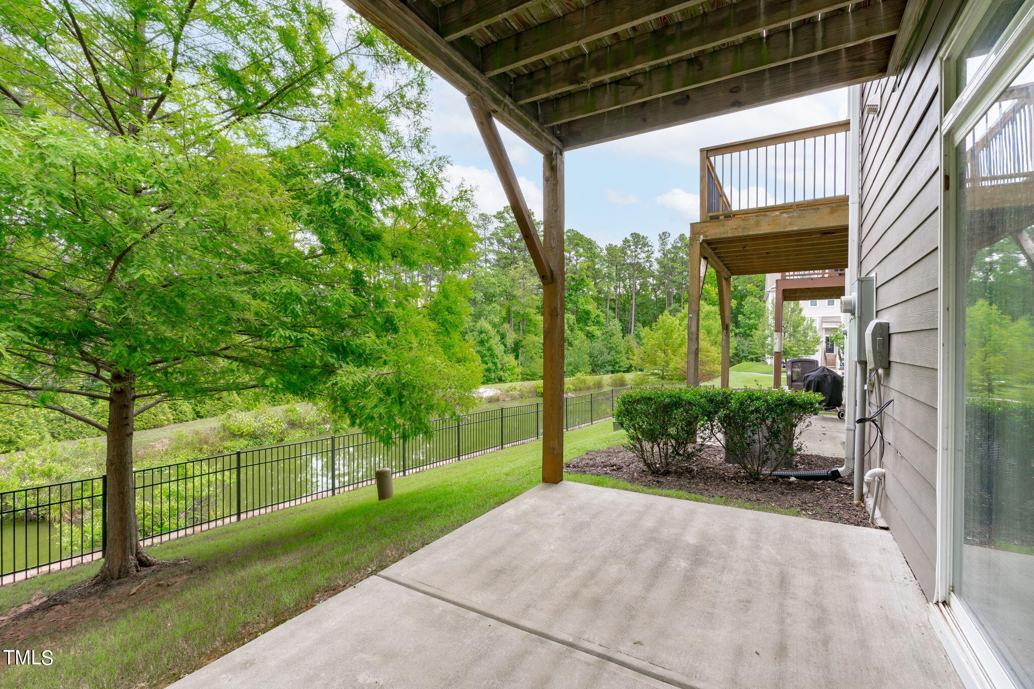 624 Edgewater Ridge Court Apex, NC 27523 - Photo 35 of 38 Patio view.