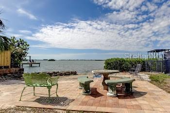 2901 Pelham Road North St. Petersburg, FL 33710 - Photo 32 of 32 a view of a terrace with furniture and stove