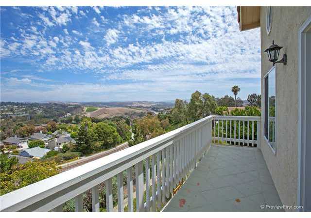 1884 High Ridge Avenue Carlsbad, CA 92008 - Photo 14 of 21 view off master balcony