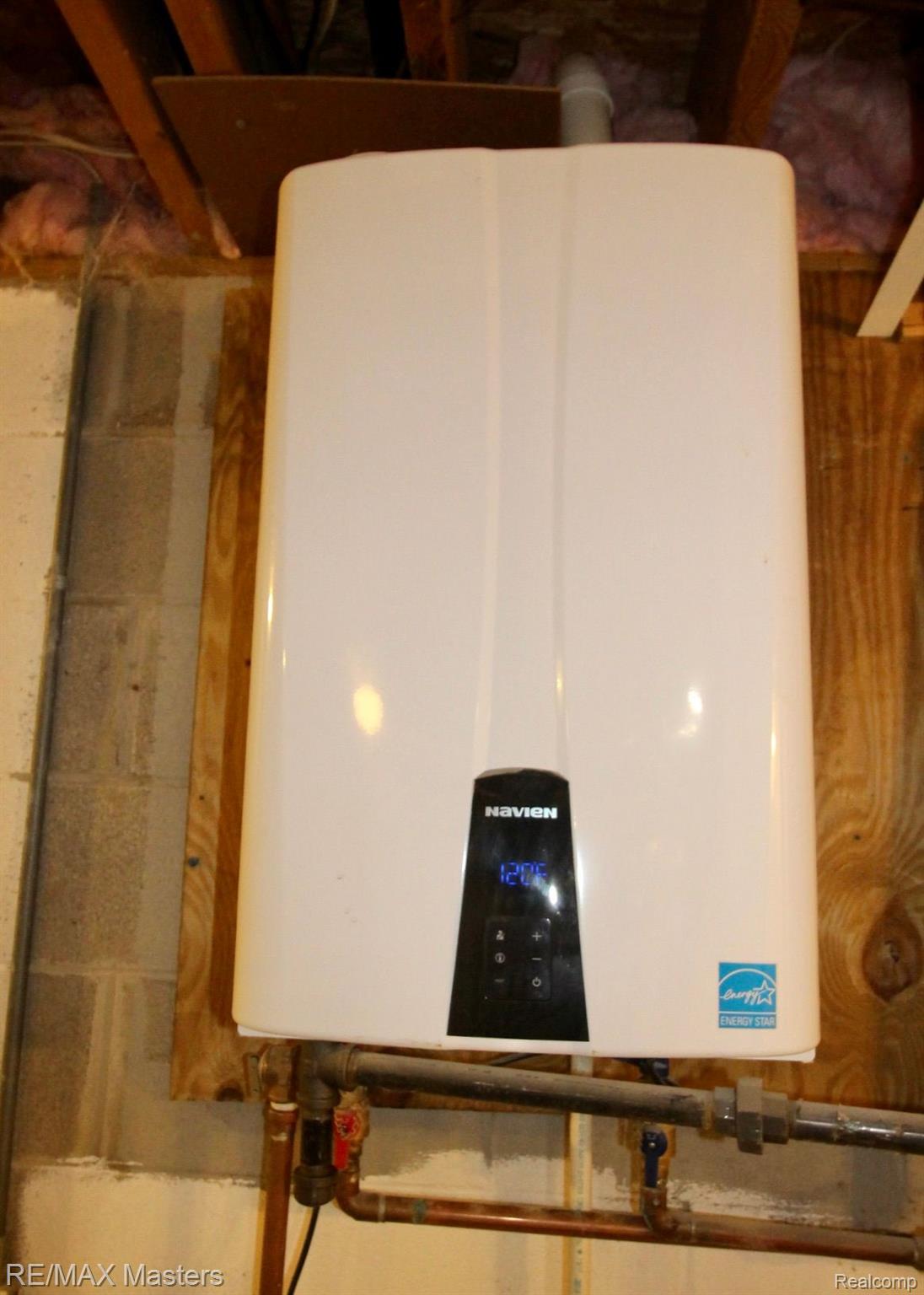 33459 Willow Road New Boston, MI 48164 - Photo 45 of 47 Tankless hot water heater.