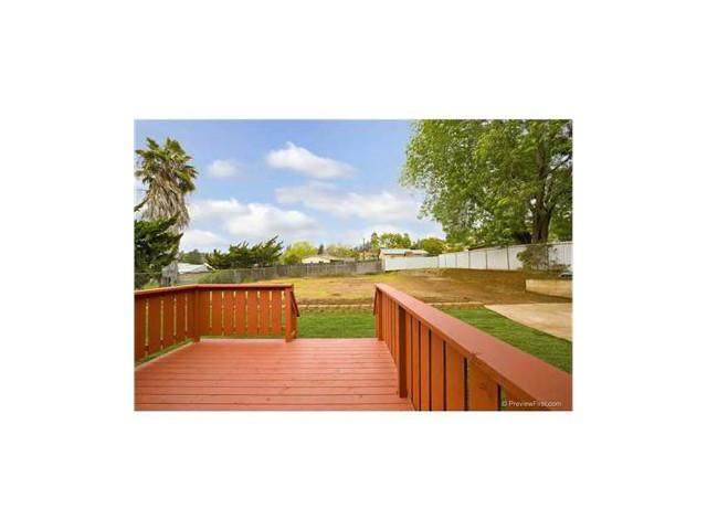 Back deck