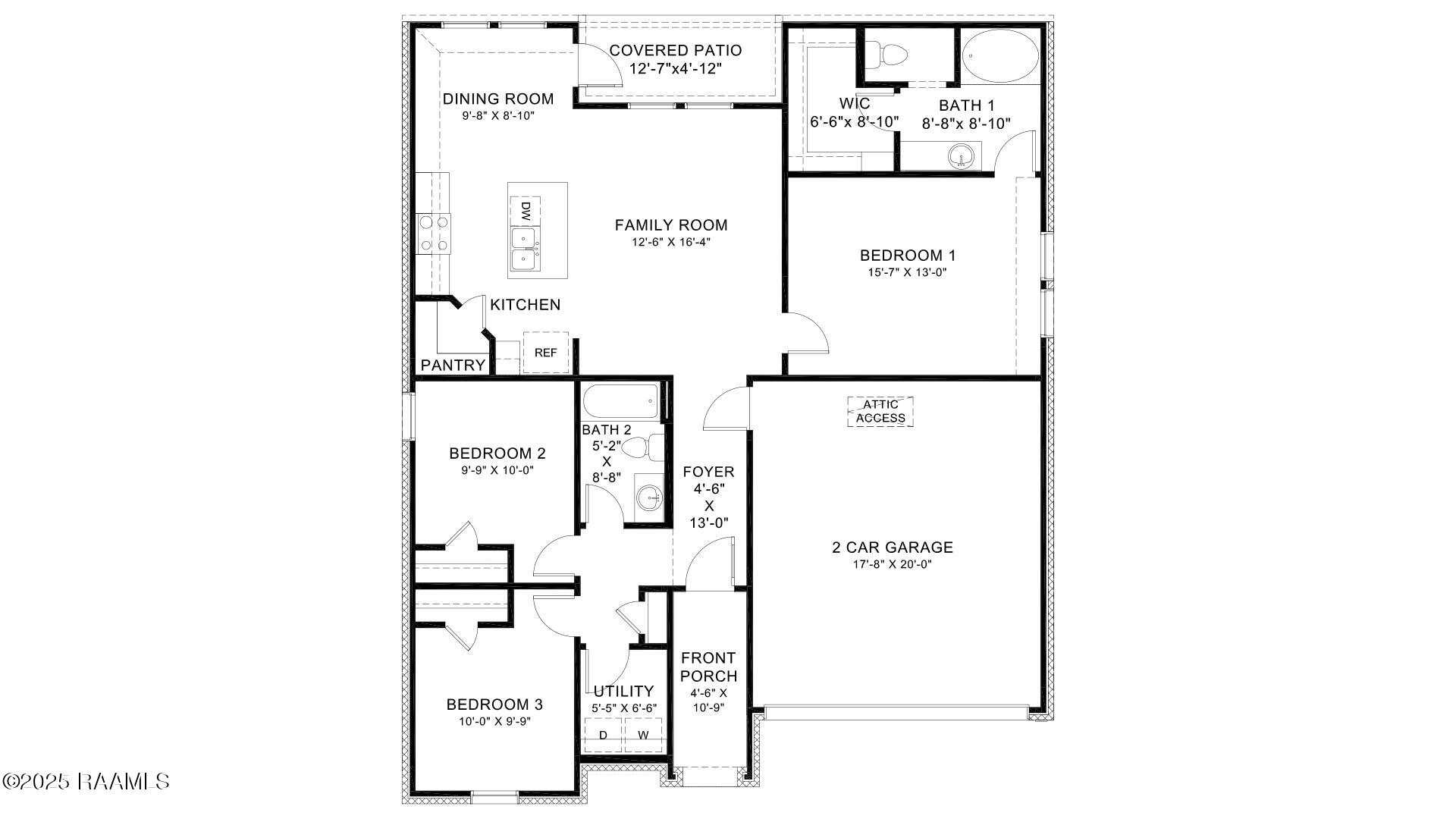 185 Colett Sunset, LA 70584 - Photo 31 of 31 Floor Plan A