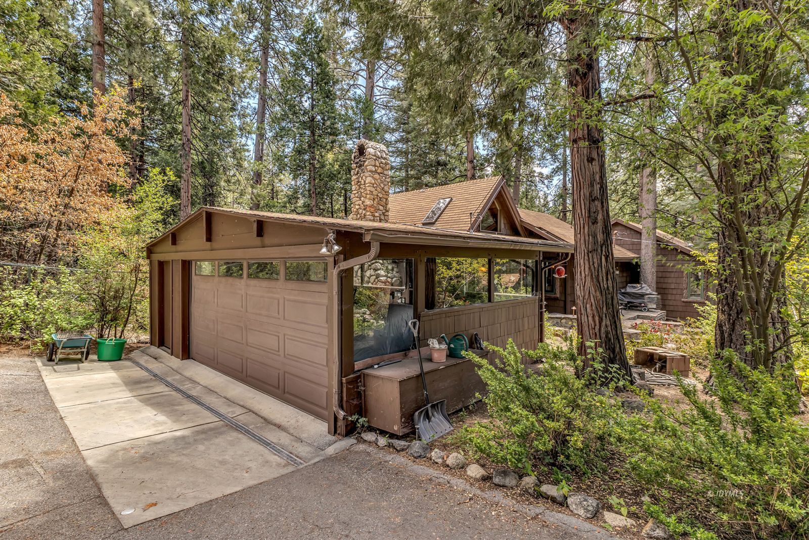 25100 Indian Rock Road Idyllwild, CA 92549 - Photo 57 of 75 front view of a house with a yard