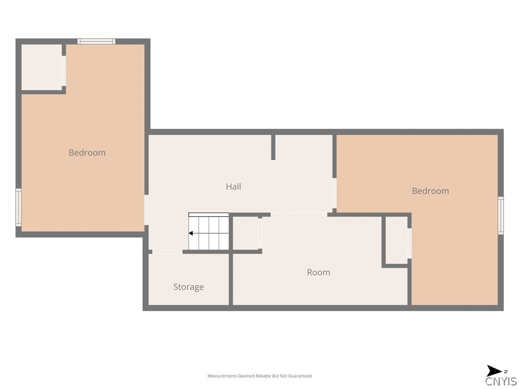 125 Circle Road Salina, NY 13212 - Photo 38 of 39 Second Floor Layout