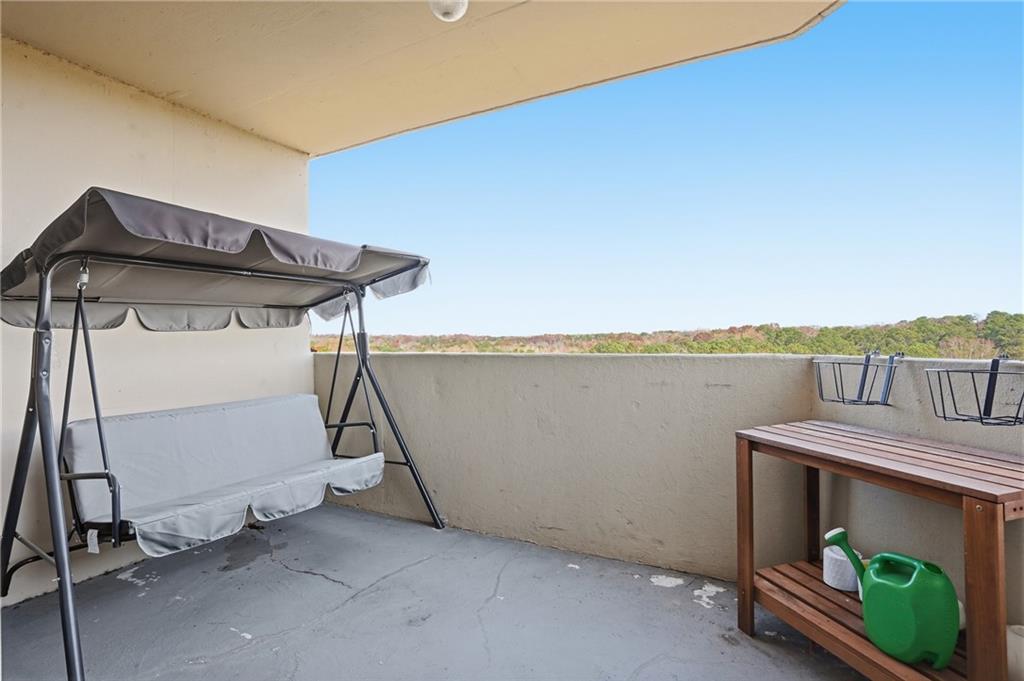 1501 Clairmont Road, Unit 1316 Decatur, GA 30033 - Photo 16 of 25 a view of a balcony with an outdoor space