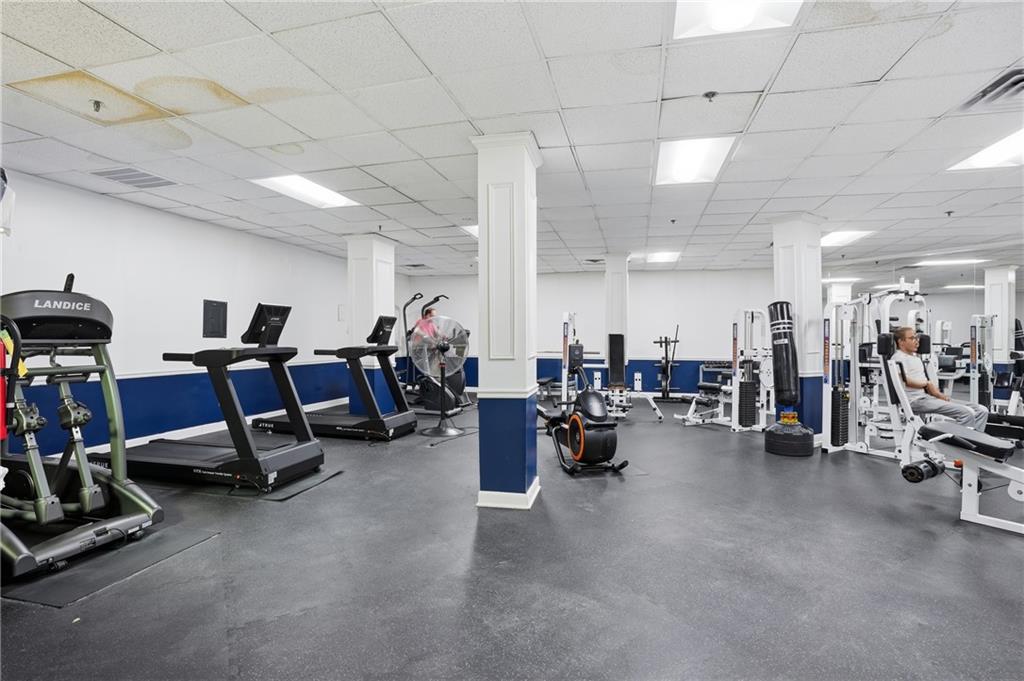 1501 Clairmont Road, Unit 1316 Decatur, GA 30033 - Photo 19 of 25 a view of a room with gym equipment