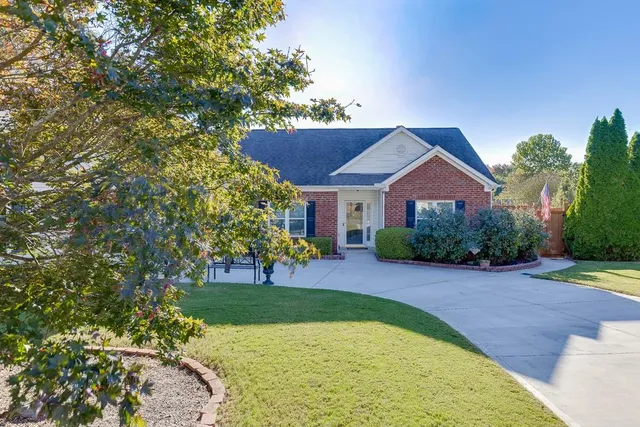 a view of outdoor space yard and swimming pool