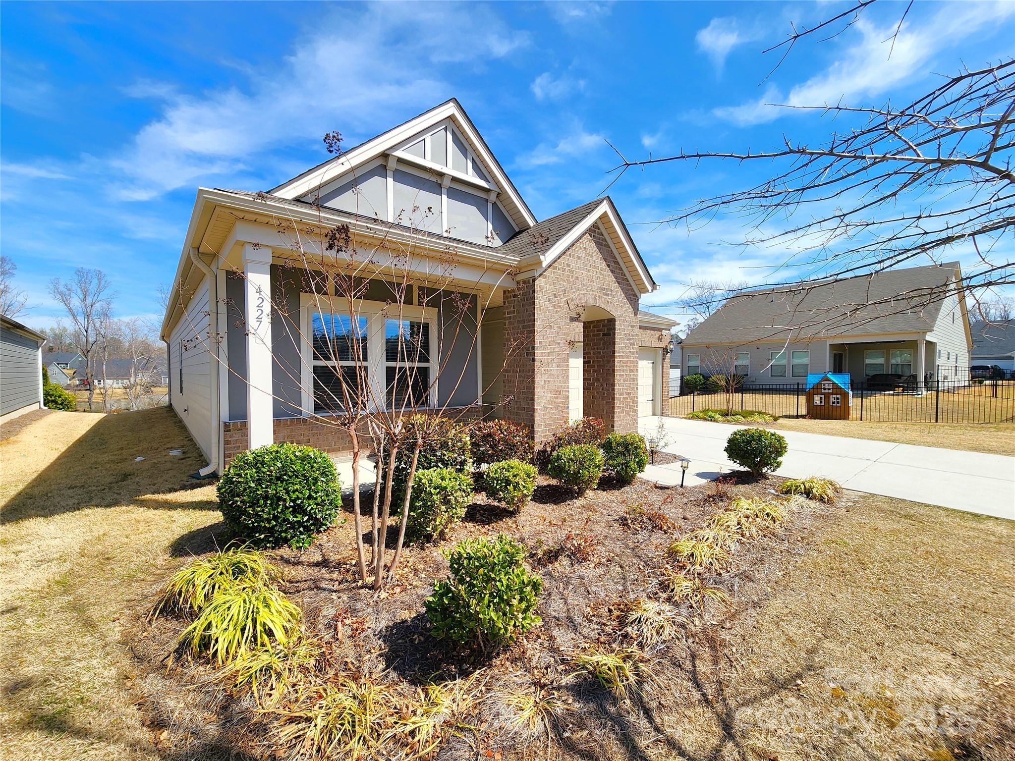 4227 Canopy Creek Drive Denver, NC 28037 - Photo 32 of 33 a front view of a house with a yard