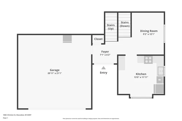 $395,000 | 1006 South Division Street, Waunakee, WI 53597