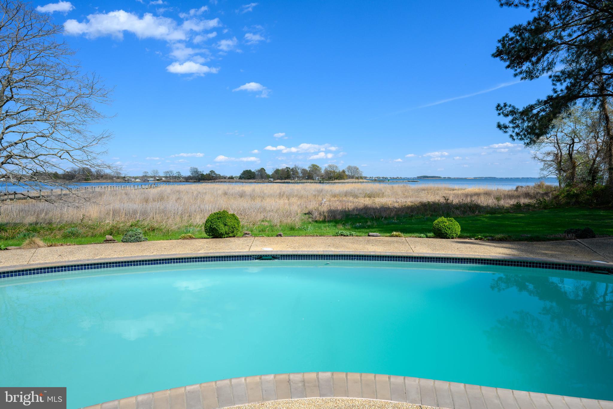 Pool waterside