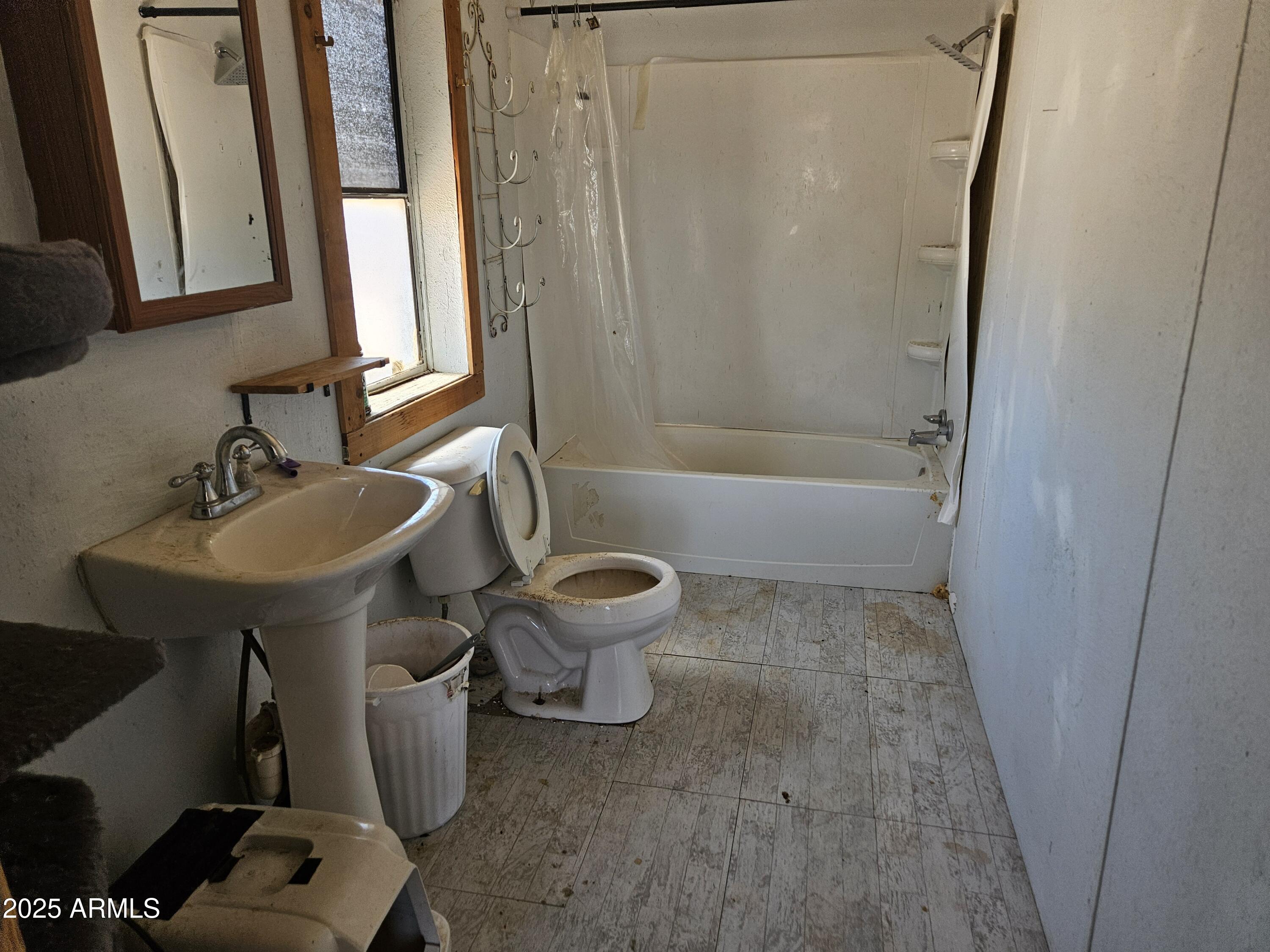 684 South Conejo Road Maricopa, AZ 85139 - Photo 5 of 10 a bathroom with a sink toilet and shower