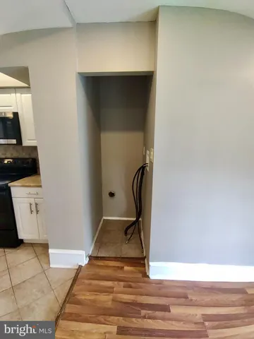 a view of a storage & utility room