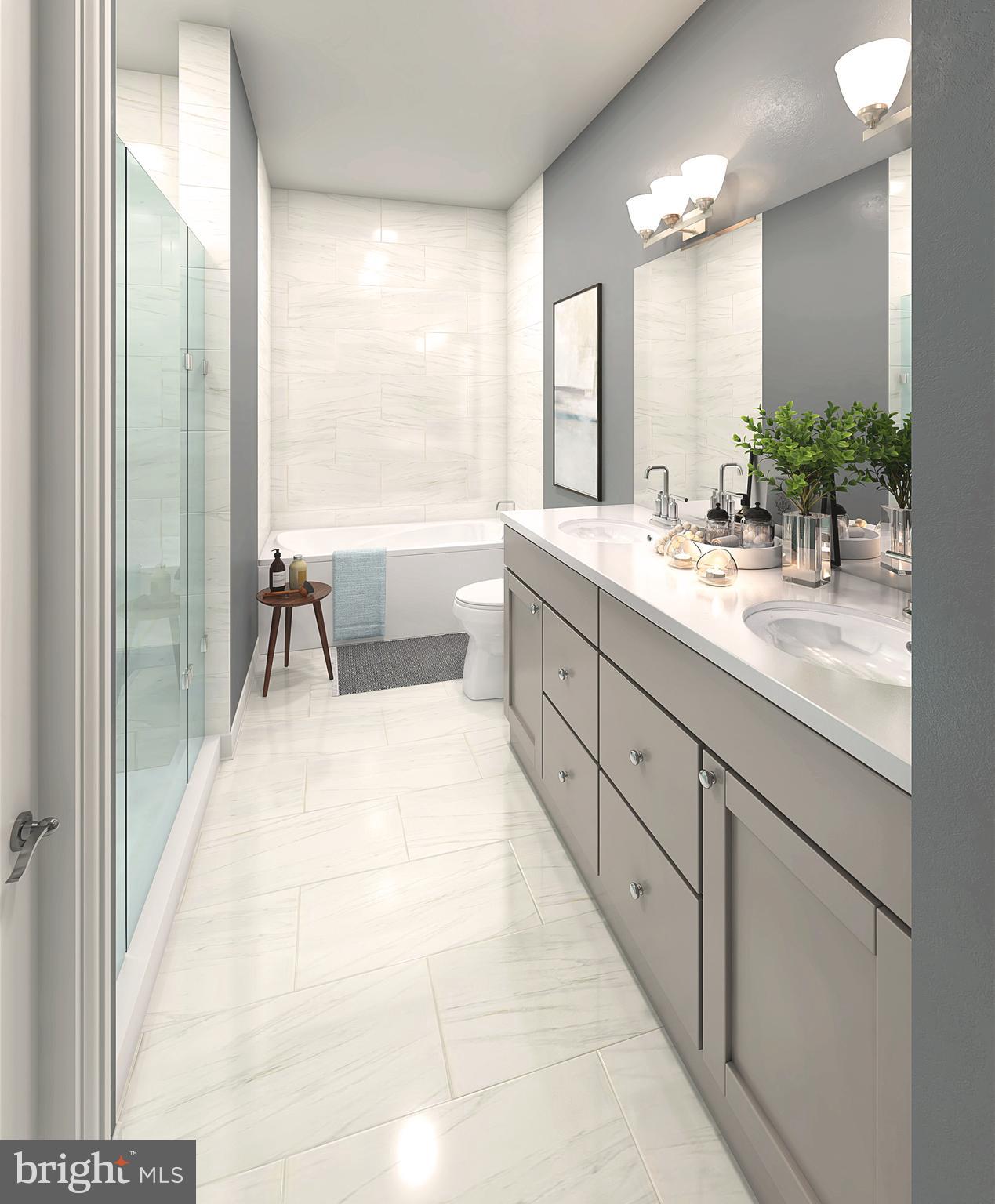 3978 Shire Meadow Lane Triangle, VA 22172 - Photo 5 of 7 SAMPLE RENDERING - OWNER'S BATH w/ upgrades
