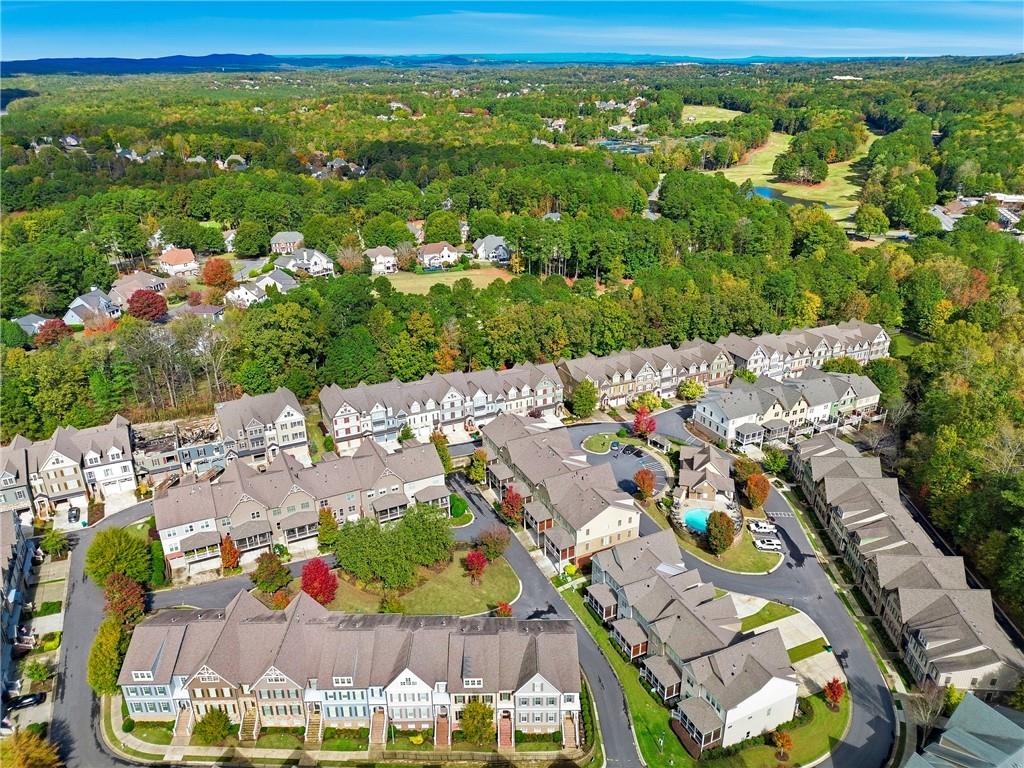 265 Trecastle Square Canton, GA 30114 - Photo 40 of 47 an aerial view of residential houses with outdoor space