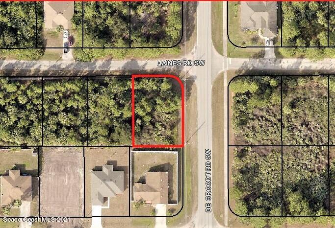 202 Haines Road Palm Bay, FL 32908 - Photo 1 of 6 Aerial - 202 Haines Rd & DeGroodt Rd