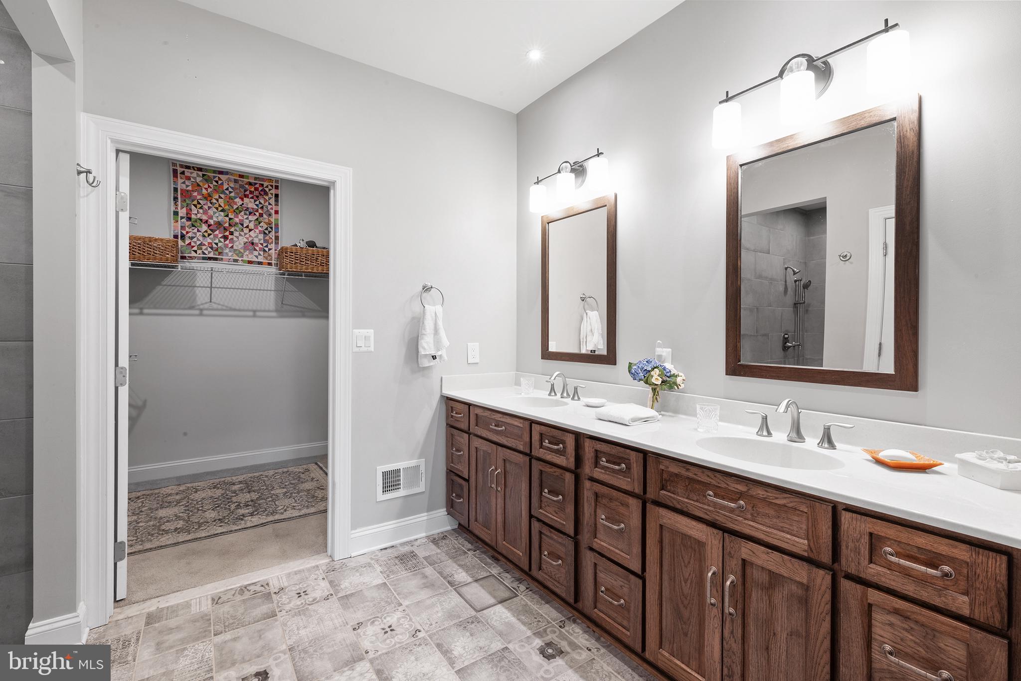 60 Cooper Lane Gettysburg, PA 17325 - Photo 21 of 51 a bathroom with a double vanity sink mirror and double