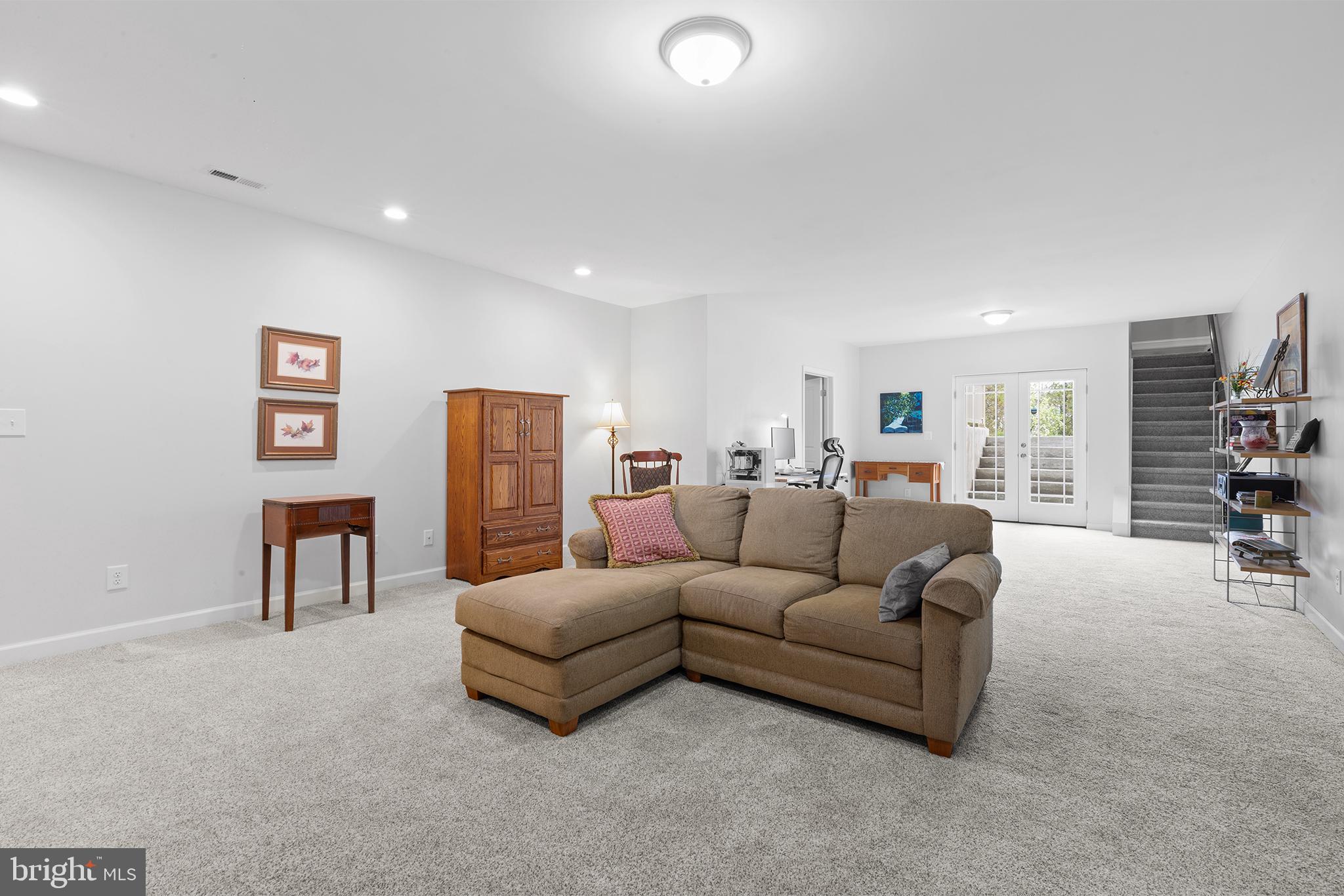 60 Cooper Lane Gettysburg, PA 17325 - Photo 29 of 51 a living room with furniture and a flat screen tv