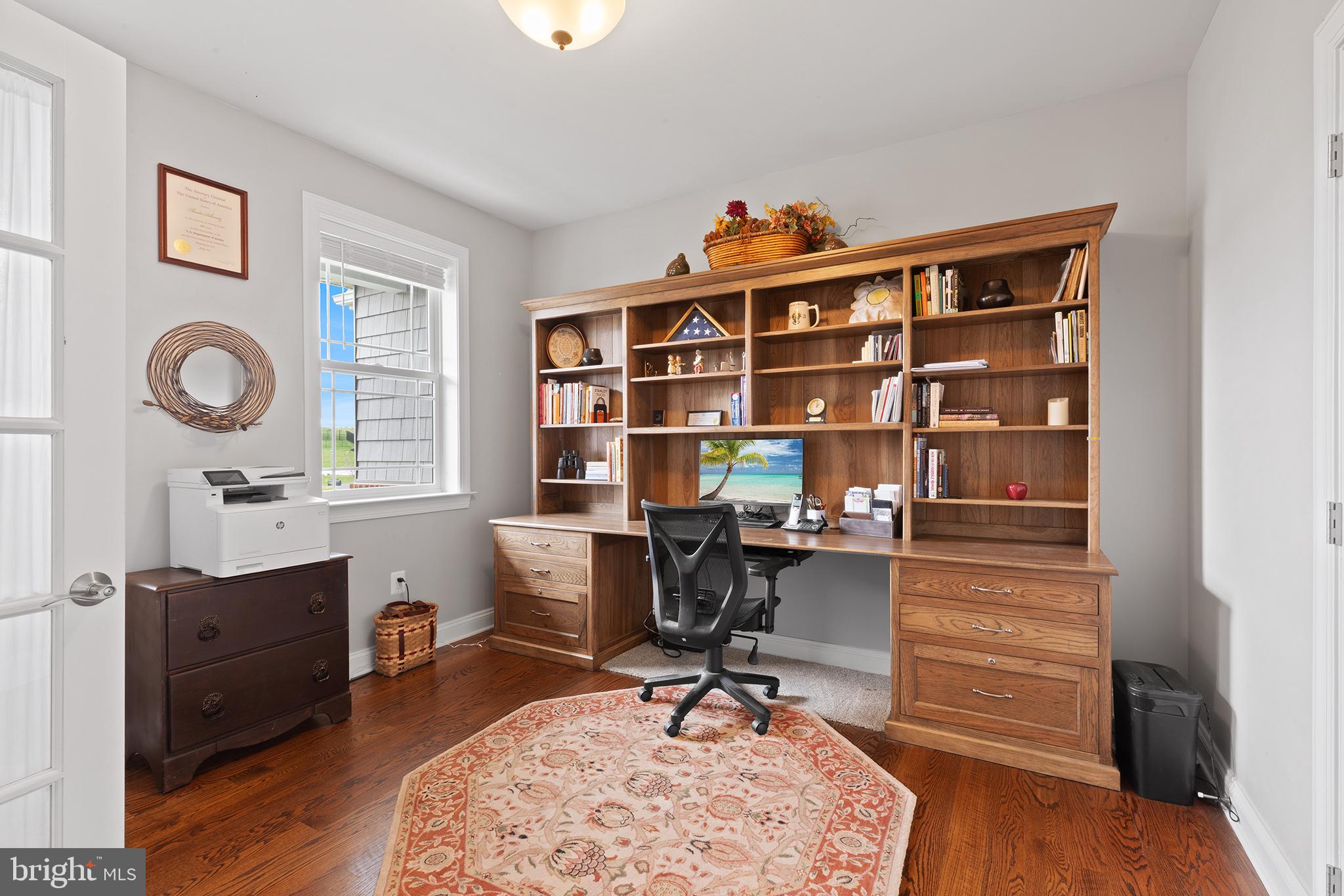 60 Cooper Lane Gettysburg, PA 17325 - Photo 6 of 51 a view of a workspace with furniture and a window