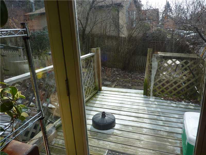 1054 Lapish Road Brighton Heights, PA 15212 - Photo 9 of 14 Patio/Deck. LEADING FROM THE KITCHEN IS THIS SWEET PATIO
