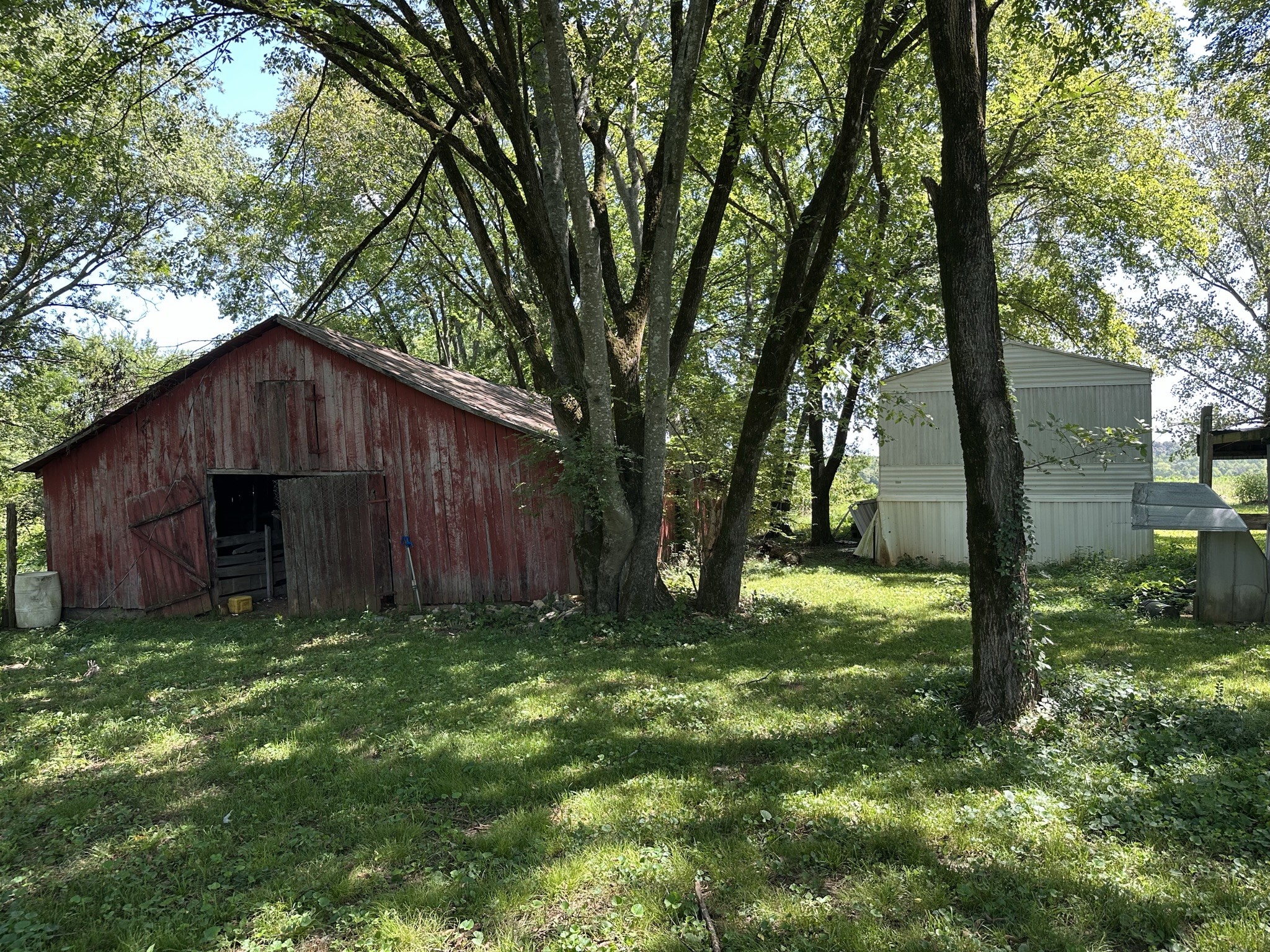 10026 Mona Road Murfreesboro, TN 37129 - Photo 25 of 64 a backyard of a house with lots of green space