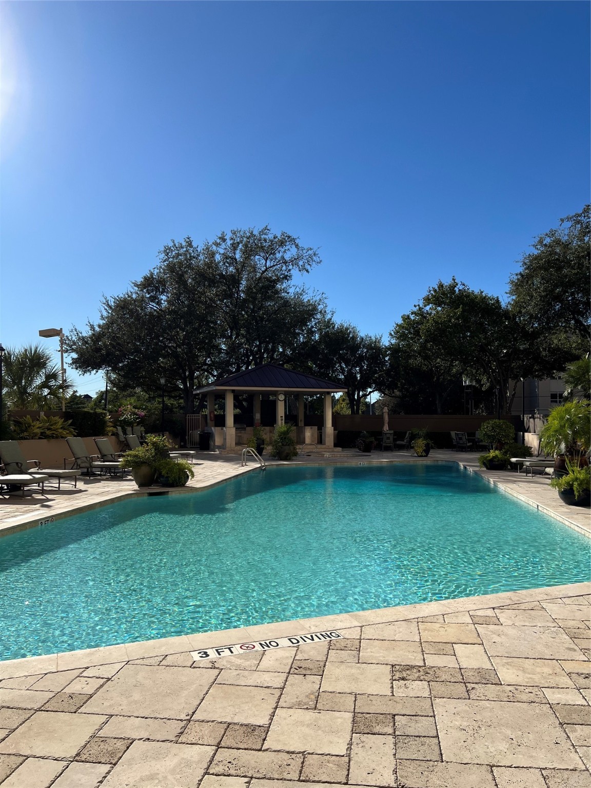 3525 Sage Road, Unit 1218 Houston, TX 77056 - Photo 17 of 18 a view of a garden with a house