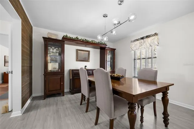 a workspace with furniture and window