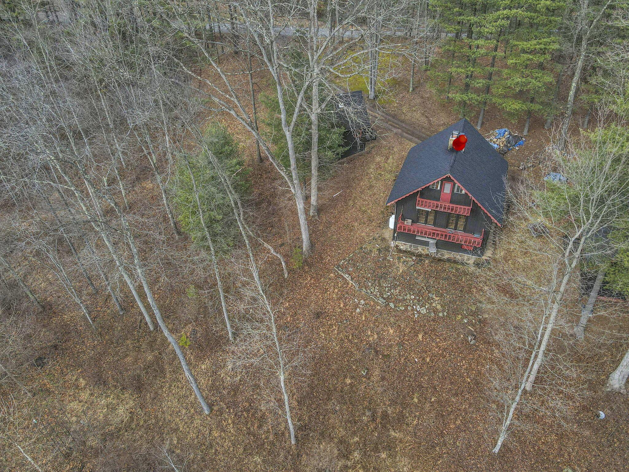 Aerial View - 9050 Dalzell Rd, Lower Salem, OH 45745