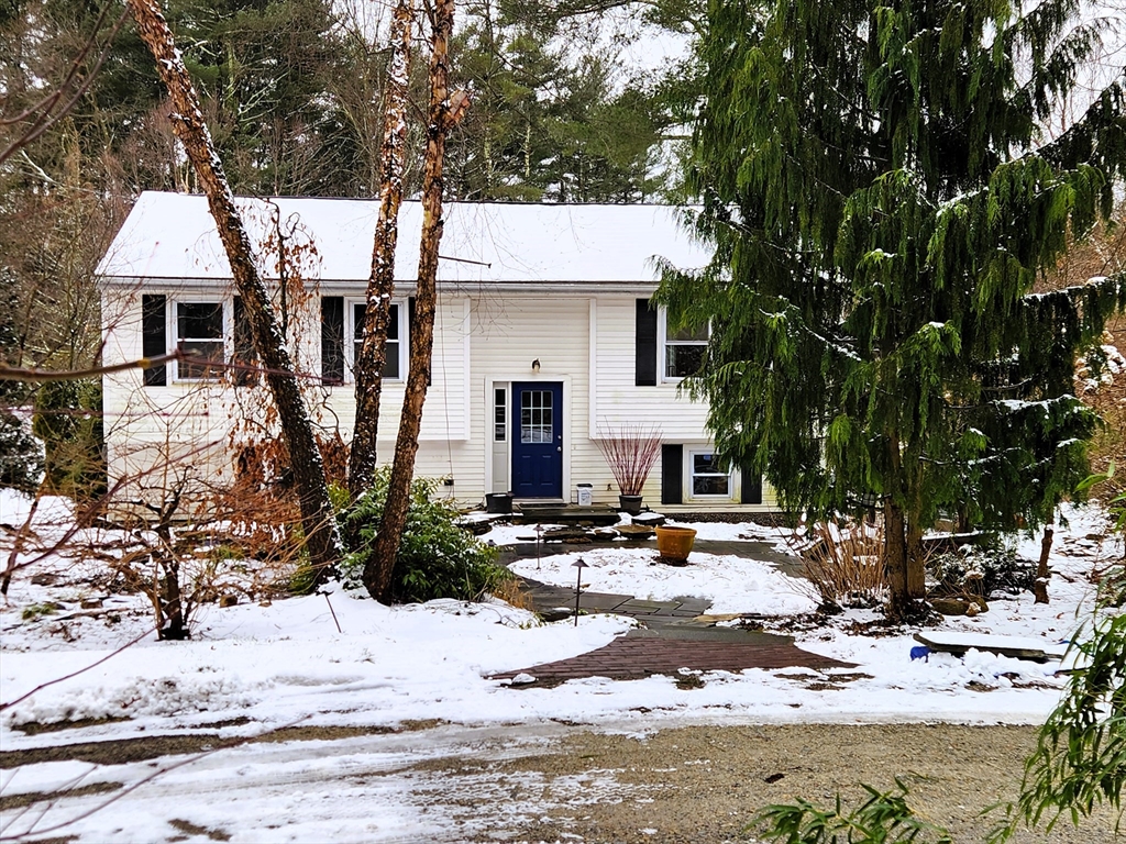 204 Lower Gore Road Webster, MA 01570 - Photo 36 of 36 a view of a house with snow on the tree