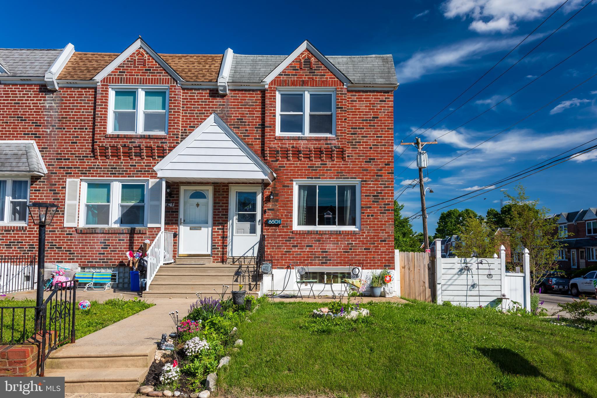 8601 Jackson Street Philadelphia, PA 19136 - Photo 1 of 33 a front view of a house with a yard