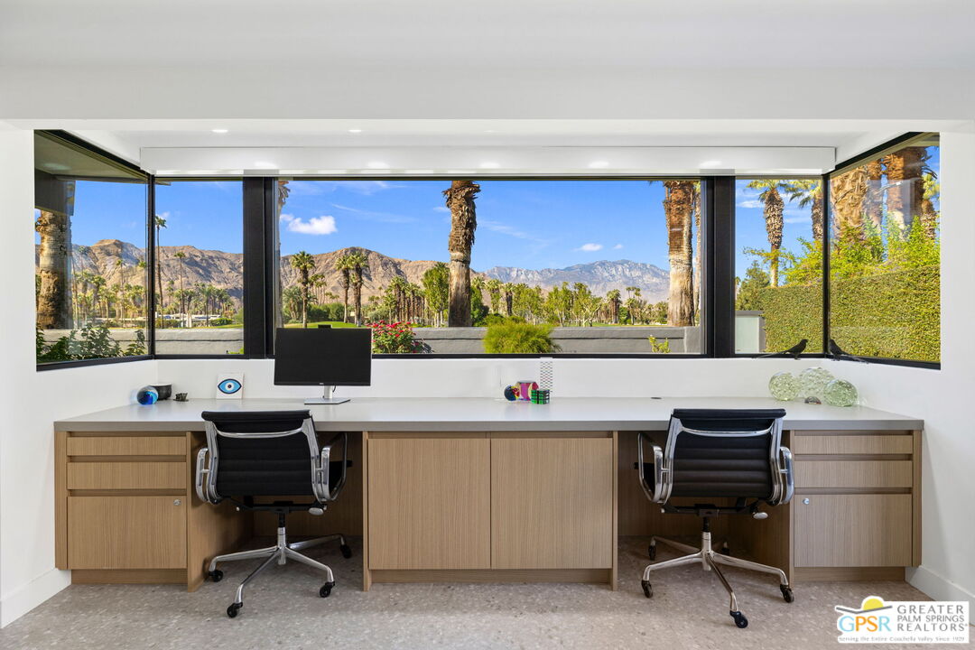 40181 Sand Dune Road Rancho Mirage, CA 92270 - Photo 40 of 75 a view of a workspace with a window