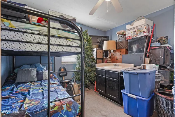 a room with musical instruments