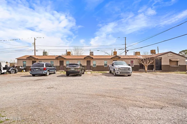 a car parked in front of a building