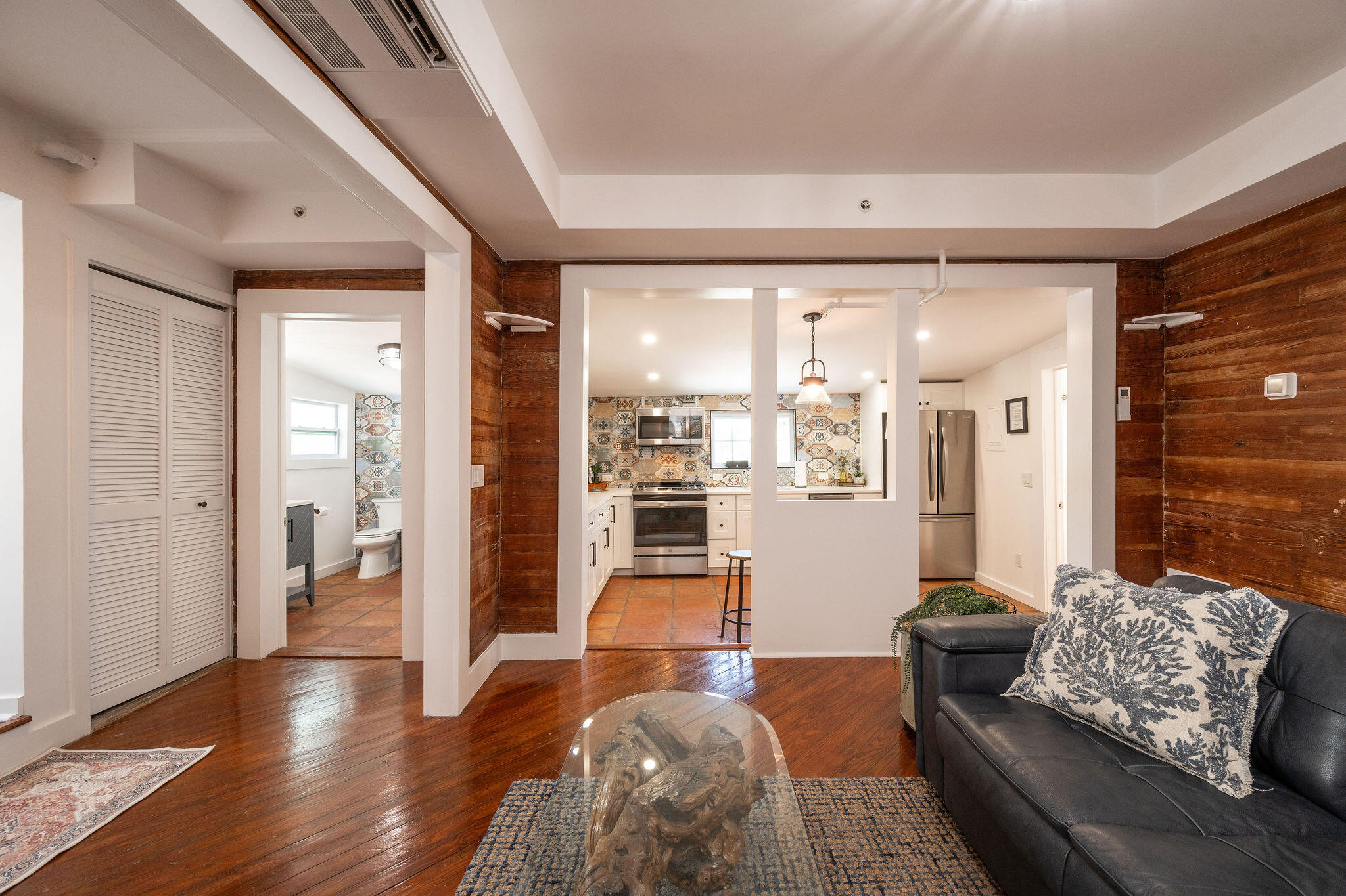 927 Thomas Street, Unit 4 Key West, FL 33040 - Photo 6 of 22 Dade County Pine & Spanish Tile Floors