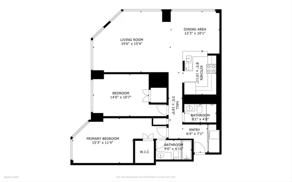 $4,000 | 405 North Wabash Avenue, Unit 3803, Chicago, IL 60611