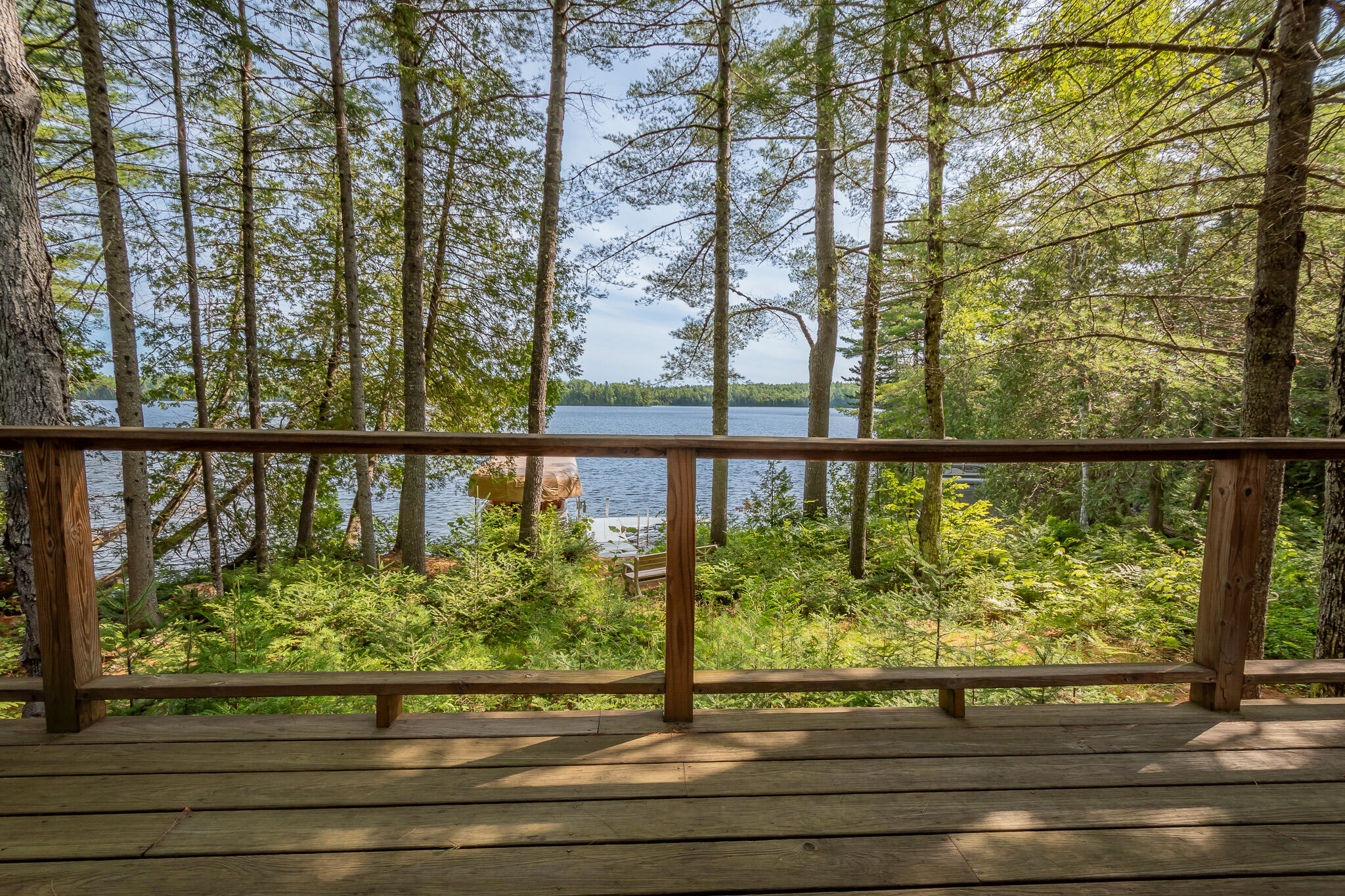 262 North Shore Road Brownville, ME 04414 - Photo 7 of 96 view from deck