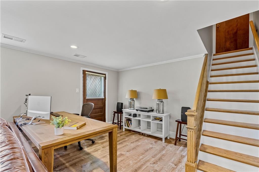 440 Miranda Road Pittsburgh, PA 15241 - Photo 29 of 45 a living room with furniture and a wooden floor