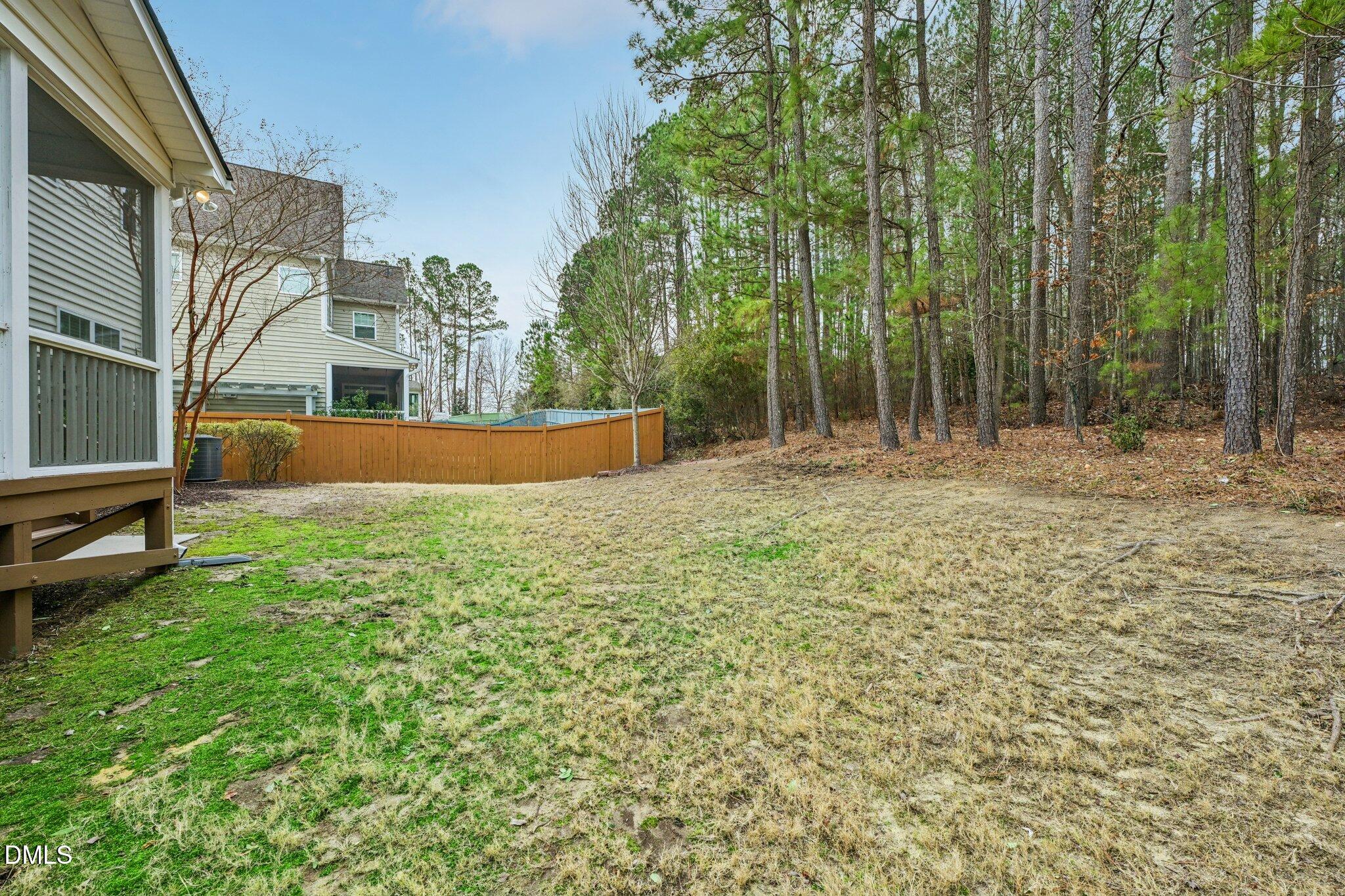 316 Rapport Drive Cary, NC 27519 - Photo 55 of 60 a view of outdoor space with garden