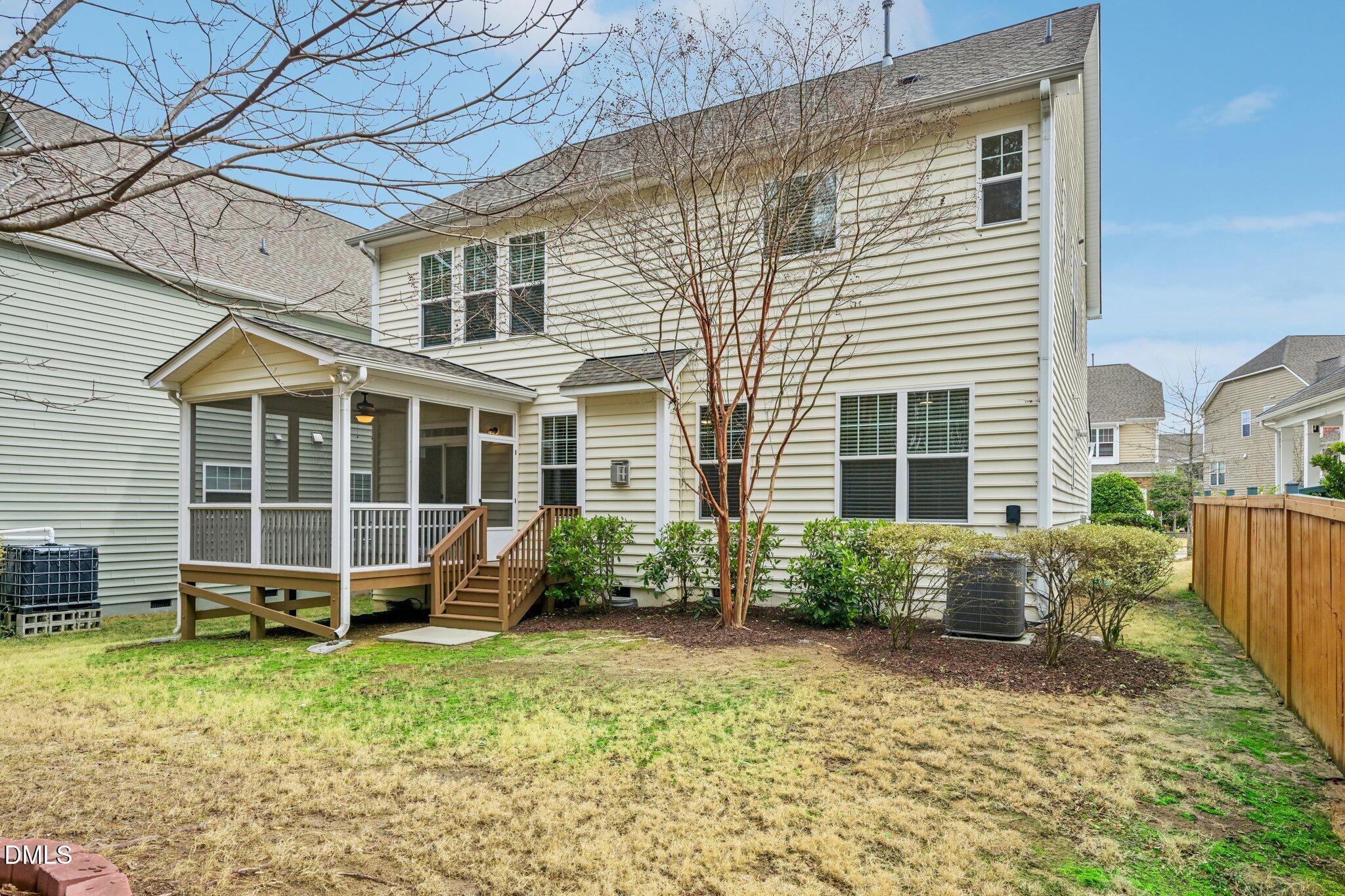 316 Rapport Drive Cary, NC 27519 - Photo 57 of 60 a backyard of a house