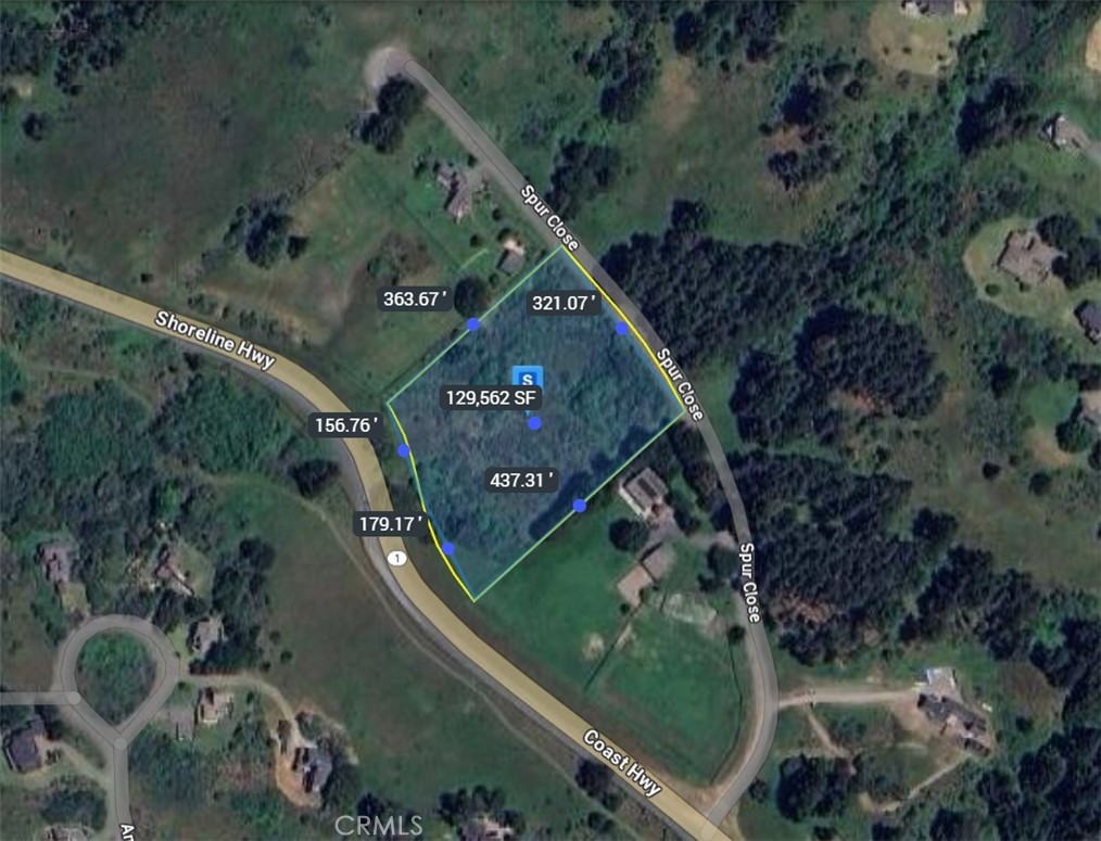 253 Spur Close The Sea Ranch, CA 95497 - Photo 3 of 5 an aerial view of house with a yard