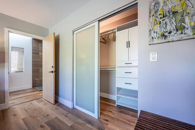 a house view with a seating space