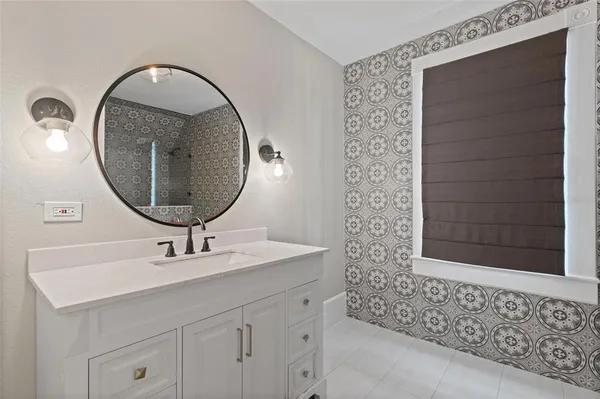 a view of a porch with furniture