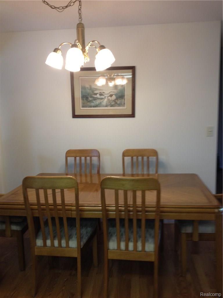 Dining area from kitchen.