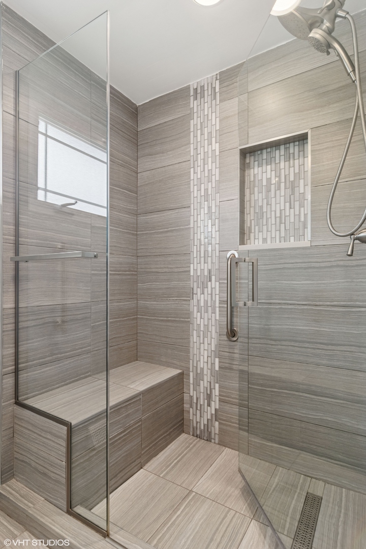1505 Good Avenue Park Ridge, IL 60068 - Photo 12 of 19 a bathroom with a shower and a sink