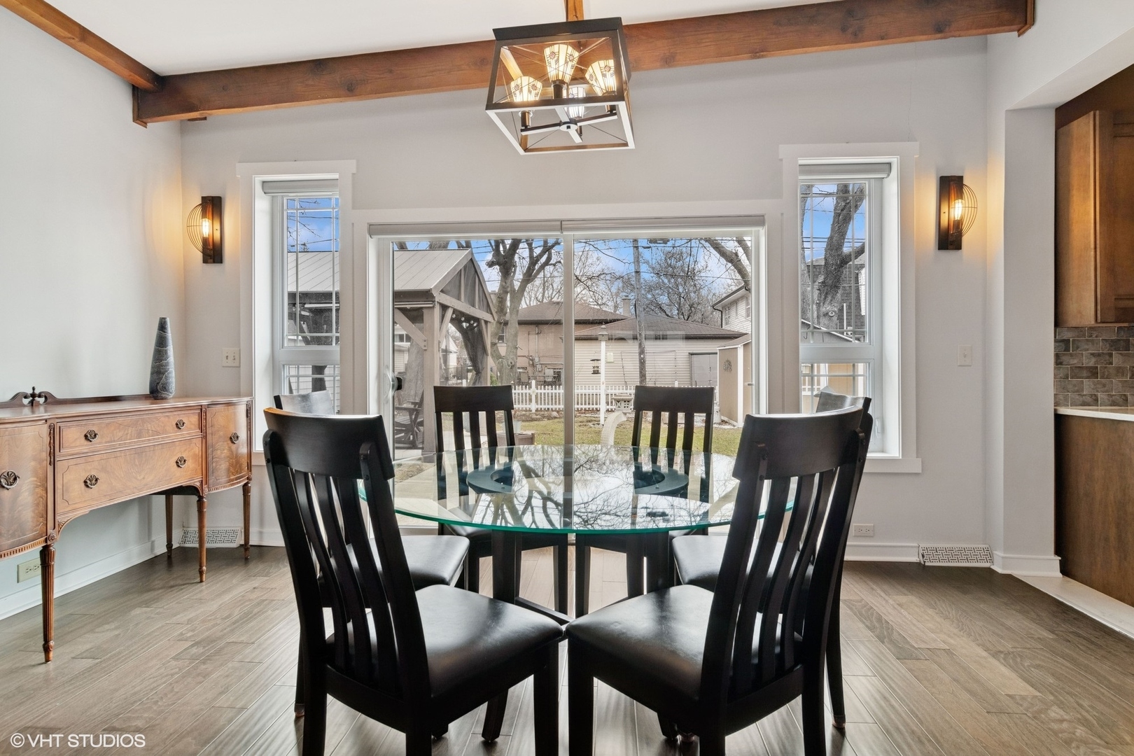 1505 Good Avenue Park Ridge, IL 60068 - Photo 5 of 19 a view of a dining room with furniture window and wooden floor