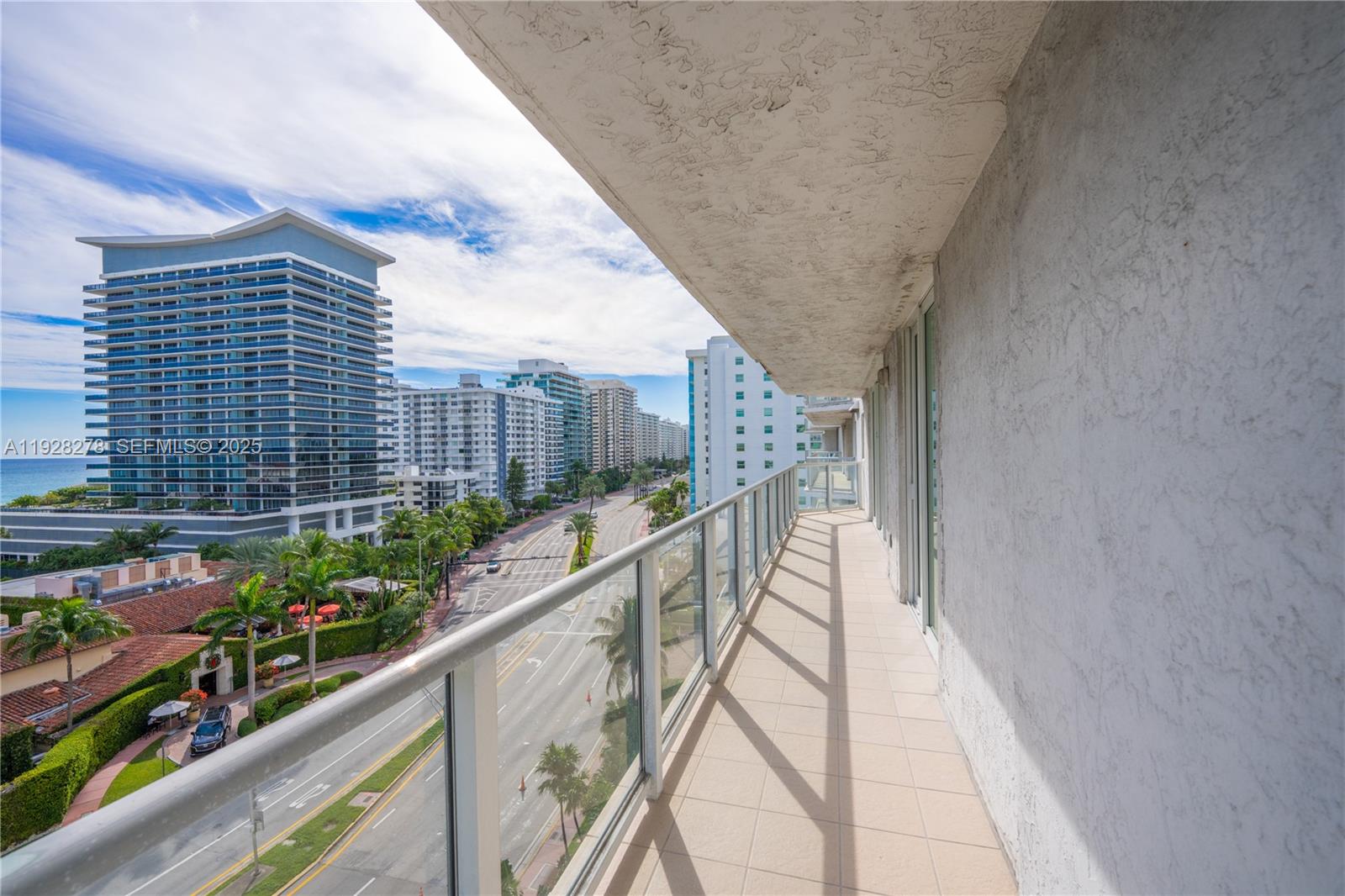 5900 Collins Avenue, Unit 906 Miami Beach, FL 33140 - Photo 5 of 49 a view of balcony with city view
