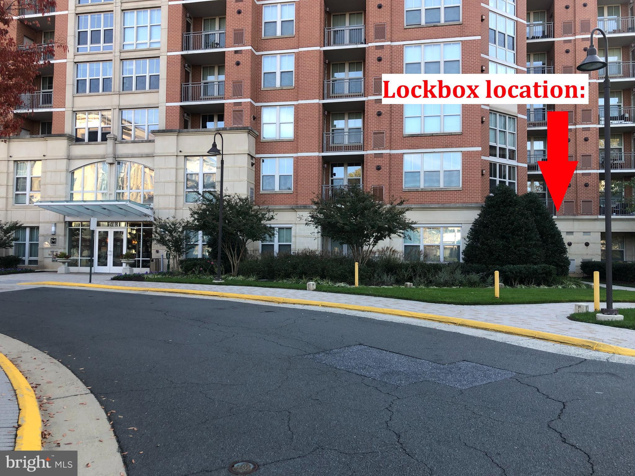 11760 Sunrise Valley Drive, Unit 301 Reston, VA 20191 - Photo 42 of 44 Lockbox Location